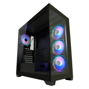 Kompjuter Gaming ICE SERIES 13 / Core i9 12900KF / 32GB DDR4 / 1TB / RTX 5070 12GB / Case SEAMLES X - e zezë
