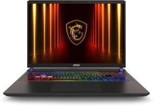 Laptop Gaming MSI Vector 16 HX AI A2XWIG-050 / Ultra 9 275HX / 16GB / 1TB SSD / 16" WQXGA 240Hz / NVIDIA RTX 5080 16GB / Cosmo Gray RGB