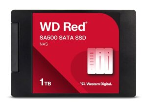 SSD të Brendshme 1TB 2.5" WD RedSA500 NAS 6.35cm SATA III 6 Gb/s internal single-packed