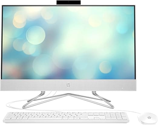 AIO HP 24-CB1012NE / i7-1255U / 16GB / 512GB / 23.8 inch Full HD TouchScreen / Intel UHD Graphics / I bardhë + Tastierë + Maus