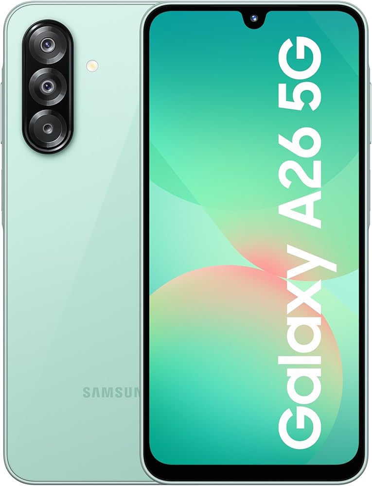 Telefon Android Samsung Galaxy A26 / 5G / Dual SIM / 8 GB / 256 GB – Gjelbër e hapur