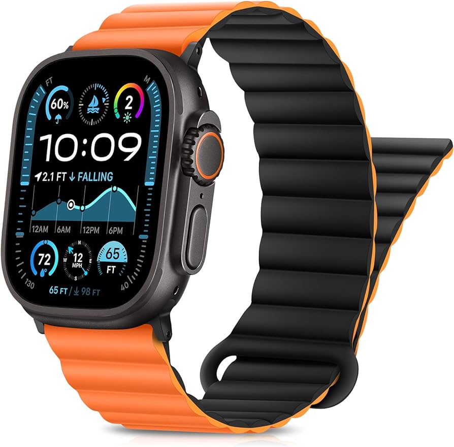 Premium Pro Band for Apple Watch 38/40/41/42mm (Series 10) – Portokalli / Zezë
