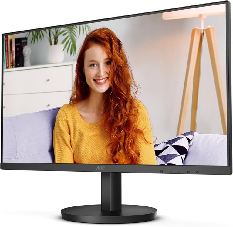 Monitor AOC 24B3HMA2 23.8 inch monitor, FHD, 100Hz, 4ms, va, HDMI, VGA, Tilt, Speakers