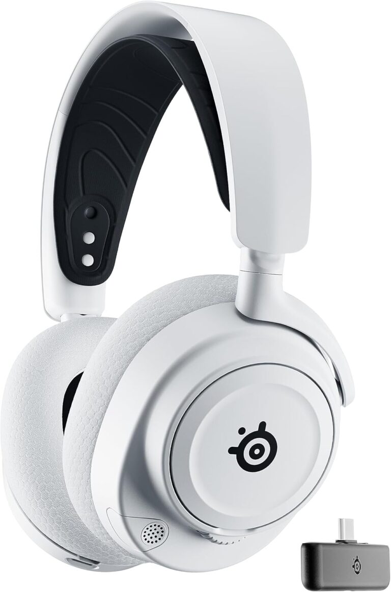 Kufje Gaming Steelseries Arctis Nova 7X / 20-22000 Hz / 93 dBSPL / Microphone / Wireless / Të bardha