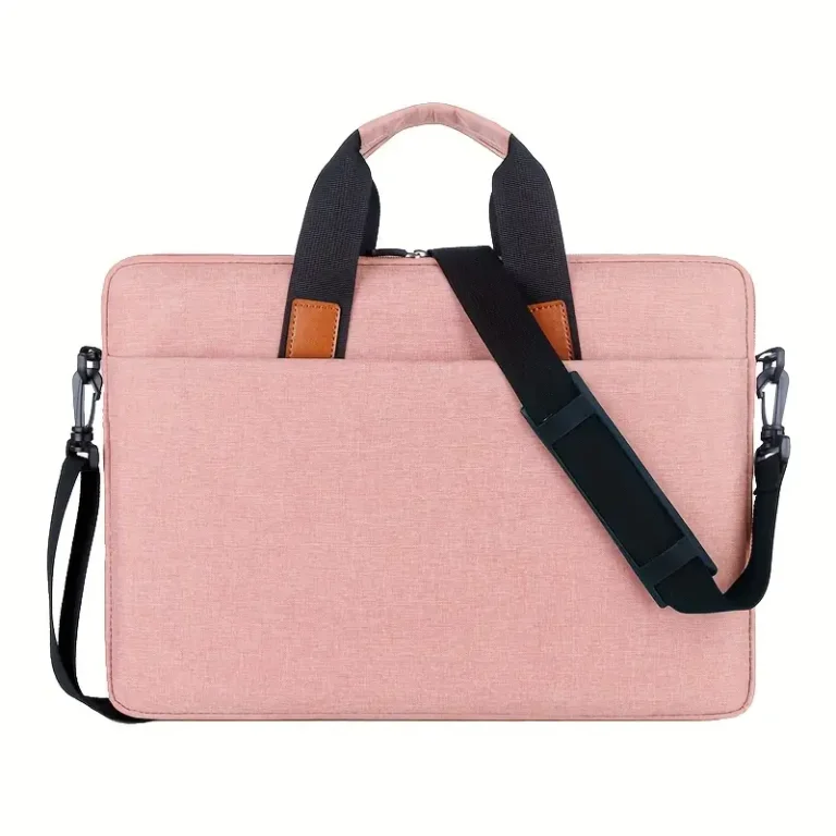 Çantë për Laptop Okade B005 / B53-52 / 14 Inch / Polyester / Shockproof Padding / Trolley sleeve / Lightweight / 37×26x3 cm / Pink