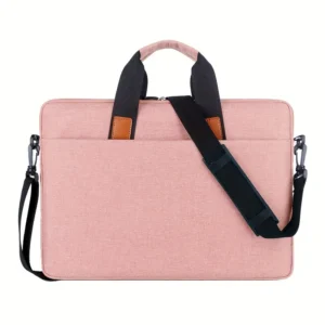 Çantë për Laptop Okade B005 / B53-53 / 15.6 Inch / Polyester / Shockproof Padding / Trolley sleeve / Lightweight / 39×29x3 cm / Rozë