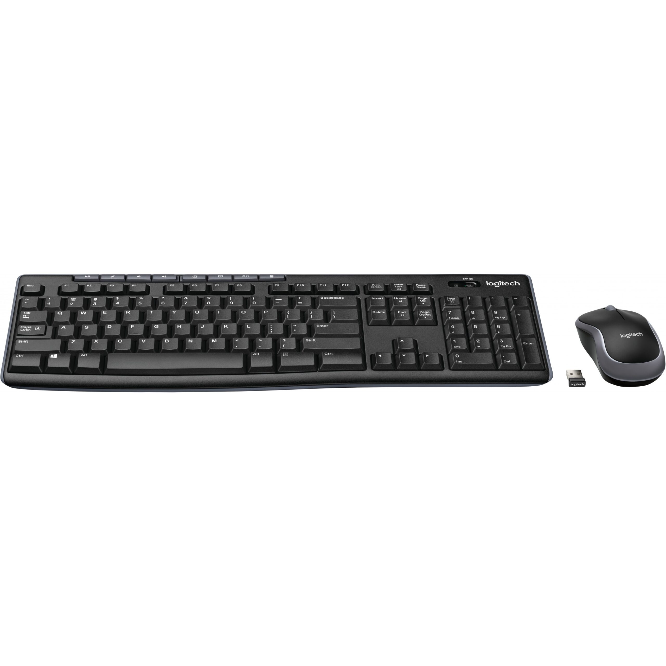 Combo (Tastierë & Maus) Logitech MK270 Wireless (Spanish Layout) - Zezë - Figura 4