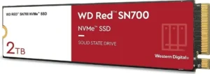SSD të Brendshme 2TB M.2 WD Red SN700 NVMe 2280 PCIe Gen3 8Gb/s internal drive for NAS devices