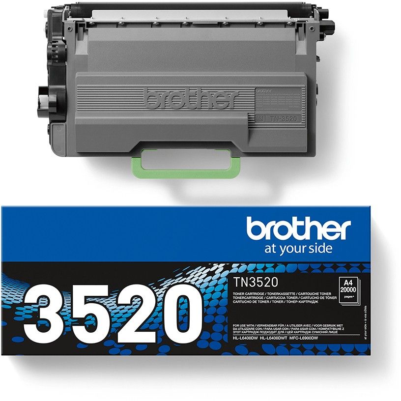 Toner Brother TN-3520 deri në 20.000 faqe sipas ISO/IEC 19752 - Zezë - Figura 2