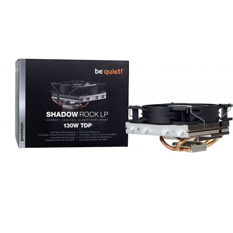 Ftohës për Procesor K Cooler Multi be quiet! Shadow Rock LP | 1700| FMx.AM3/4%5.115x| 1200.2011 TDP 130W - Figura 4