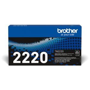 Toner Brother TN-2220 deri në 2.600 faqe sipas ISO/IEC 19752 - Zezë