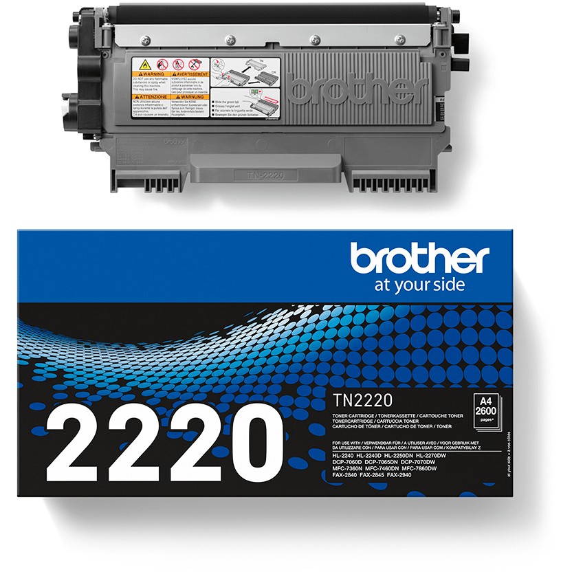 Toner Brother TN-2220 deri në 2.600 faqe sipas ISO/IEC 19752 - Zezë - Figura 4