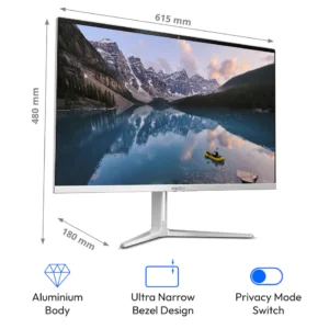 AIO Medion E27419 MD 62711 / i5-13420H / 16GB DDR4 / 512GB / 27″ Full HD / Intel Graphics – Gri 7