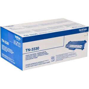Toner Brother TN-3330 deri në 3.000 faqe sipas ISO/IEC 19752 - Zezë