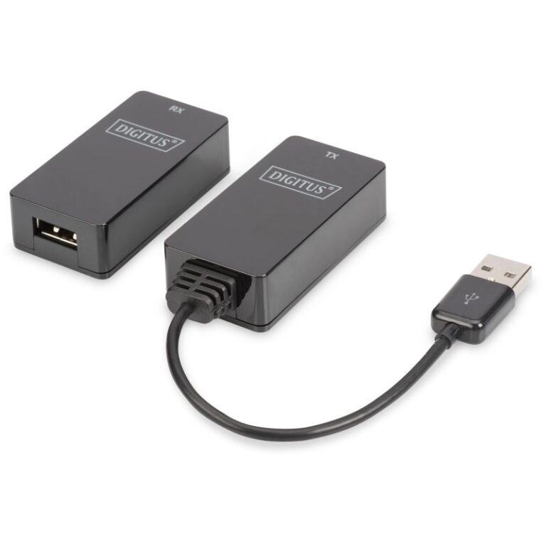 Extender USB 1.1 / CAT5‑5e‑6 / 45 m / DIGITUS