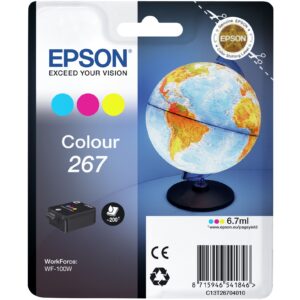 INK / Epson / C13T26704010 / 3er Multipack – Blu-Rozë-Verdhë