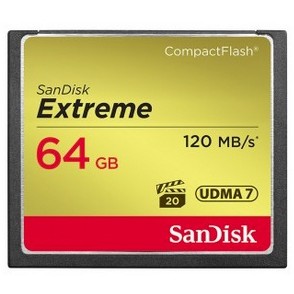 Kartë Memorie SD CARD CF 64GB SanDisk Extreme CompactFlash Memory Card 120MB/s