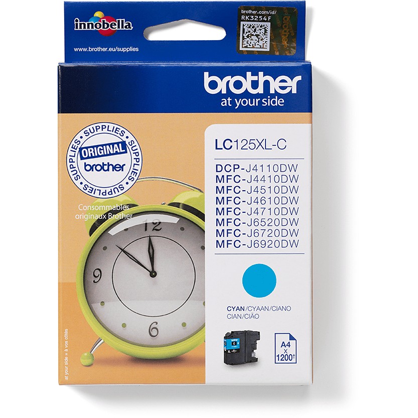 INK / Brother / LC-125XLC / 1.200 faqe – Blu
