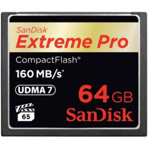 Kartë Memorie SD CARD CF 64GB SanDisk Extreme PRO CompactFlash Memory Card 160MB/s