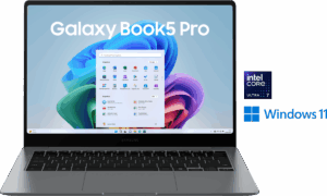 Laptop Samsung Galaxy Book5 Pro / Ultra 7 258V / 32GB / 512GB / 14" 2,8K Touchscreen AMOLED / Intel Arc Graphice / Gri