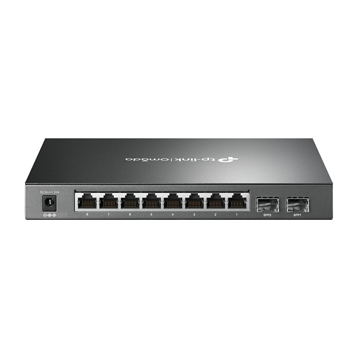 TP-Link SG2210P Omada 10-Port Gigabit Smart Switch me 8x PoE+ dhe 2x SFP 61W PoE Budget - Figura 2
