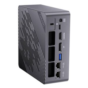 Mini Kompjuter Chuwi AuBox-P / Ryzen AI 9 365 / 32GB / 1TB / AMD Radeon 880M – Gri e mbyllur 8