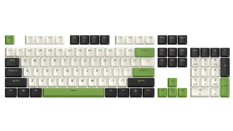 Tastierë MARVO KP-02 GN / Mechanical / 104 keys + 20 supplementary / E gjelber