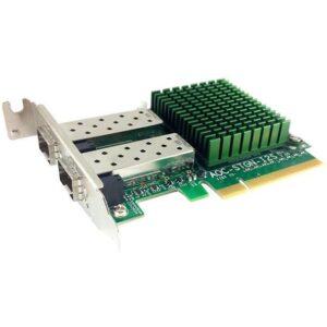 Karta të Rrjetit INTG 10Gb 2× SFP+ Supermicro AOC‑STGN‑i2S / Intel 82599ES / PCIe x8 /Low‑Profile (LP)