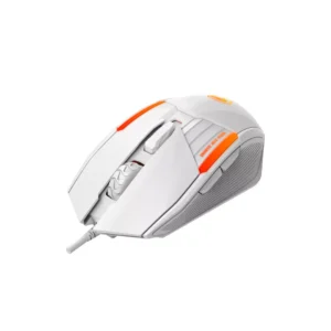 Maus Gaming Marvo M219 WH / Sensor Optik / 6400 DPI / 125 Hz / 6 ngjyra LED / USB 2.0 / 6 butona / Me kabëll 1.4m / I zi