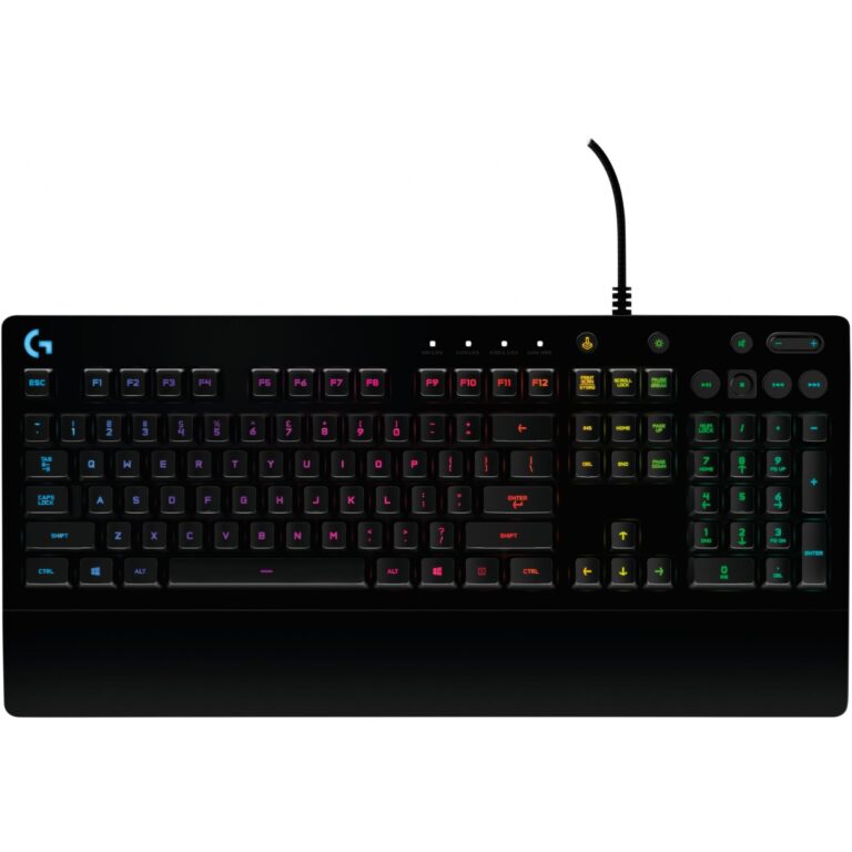 Tastierë Gaming me kabllo Logitech G213 Prodigy / USB / Me ndriçim RGB / QWERTZ Gjerman - Zezë