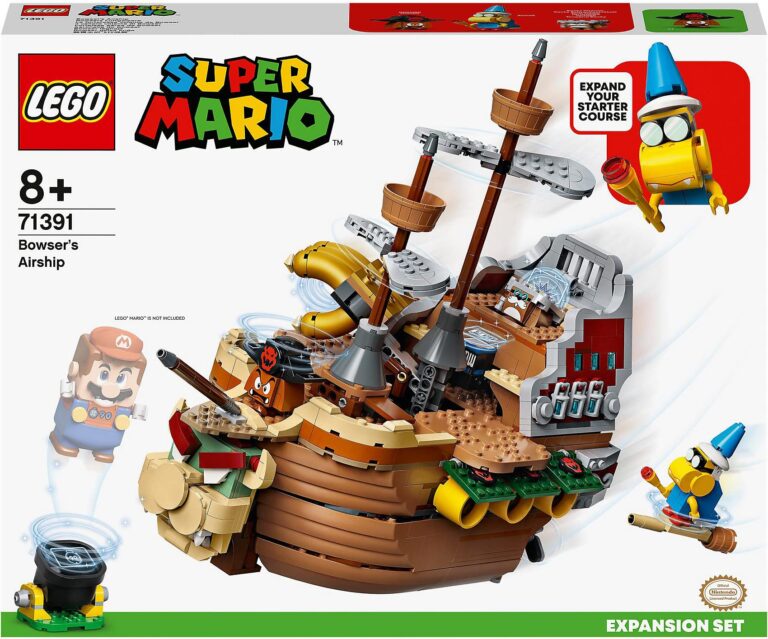 Lodër LEGO Super Mario Anija Fluturuese e Bowser-it (71391)