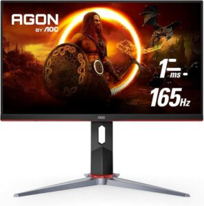 Monitor Gaming AOC C24G2AE / BK / 23.6 inch / Full HD / 165Hz / 1ms / VESA Speaker / i zi