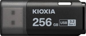 USB Flash Drive STICK KIOXIA USB 3.0 TransMemory U301 256GB - e zezë