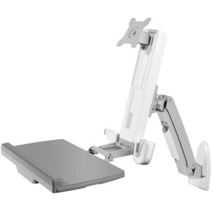 Mbajtëse për Laptop Sit-stand workstation with wall mount for one monitor up to 24" ICY BOX