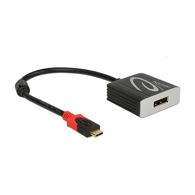 Adapter USB-C to DisplayPort DeLOCK (ST-BU) / 4K 60Hz – Zezë