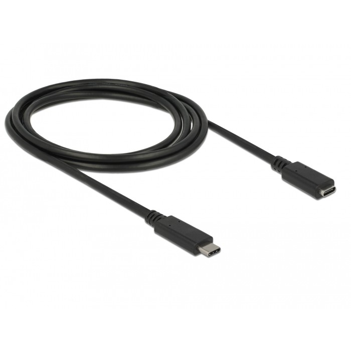 Kabllo DeLock USB-C (ST-BU) 2m Extension Cable - Zezë