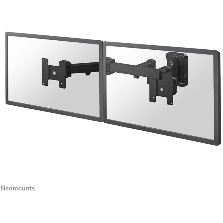 Mbajtëse për Monitor Neomounts Wall Mount with Three Pivot Points for Two Flat Screens up to 27" (69 cm) 6KG FPMA-W960D