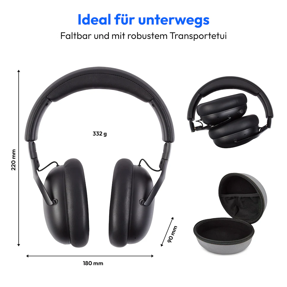 Kufje pa kabllo Medion LIFE HX1 Pure - Zezë - Figura 2