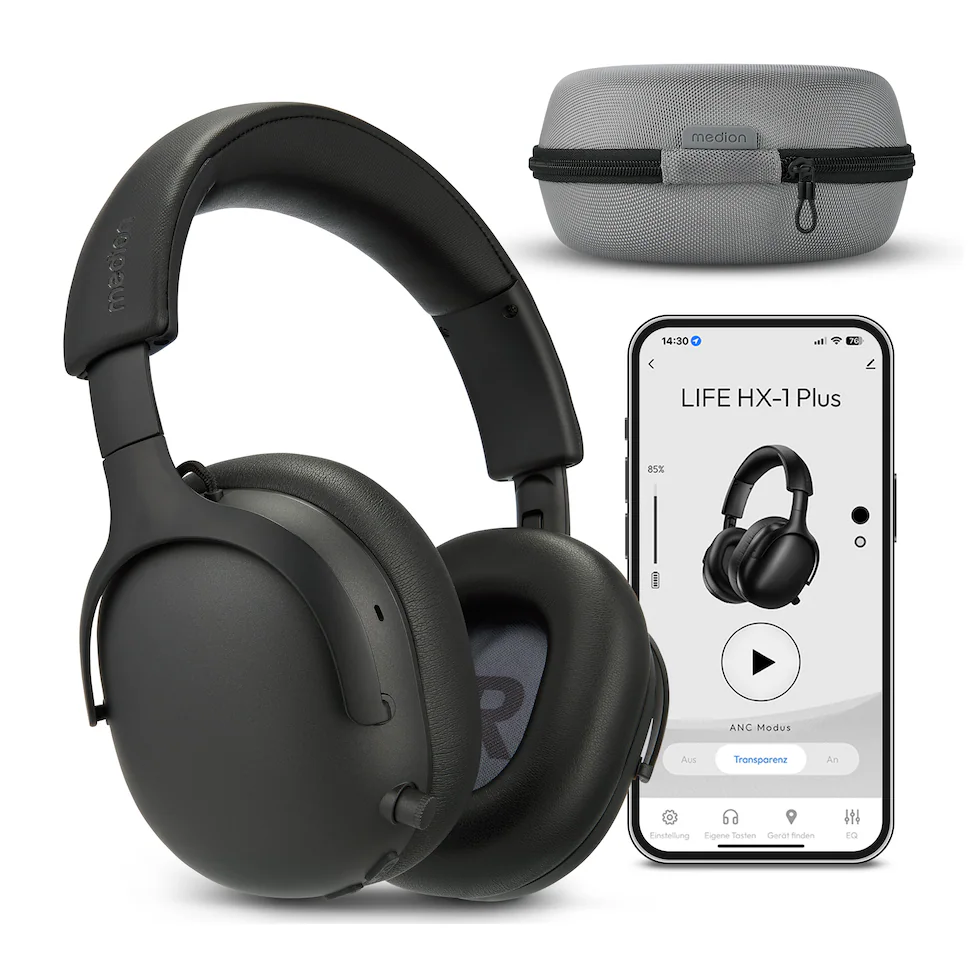 Kufje pa kabllo Medion LIFE HX-1 Plus - Zezë - Figura 3