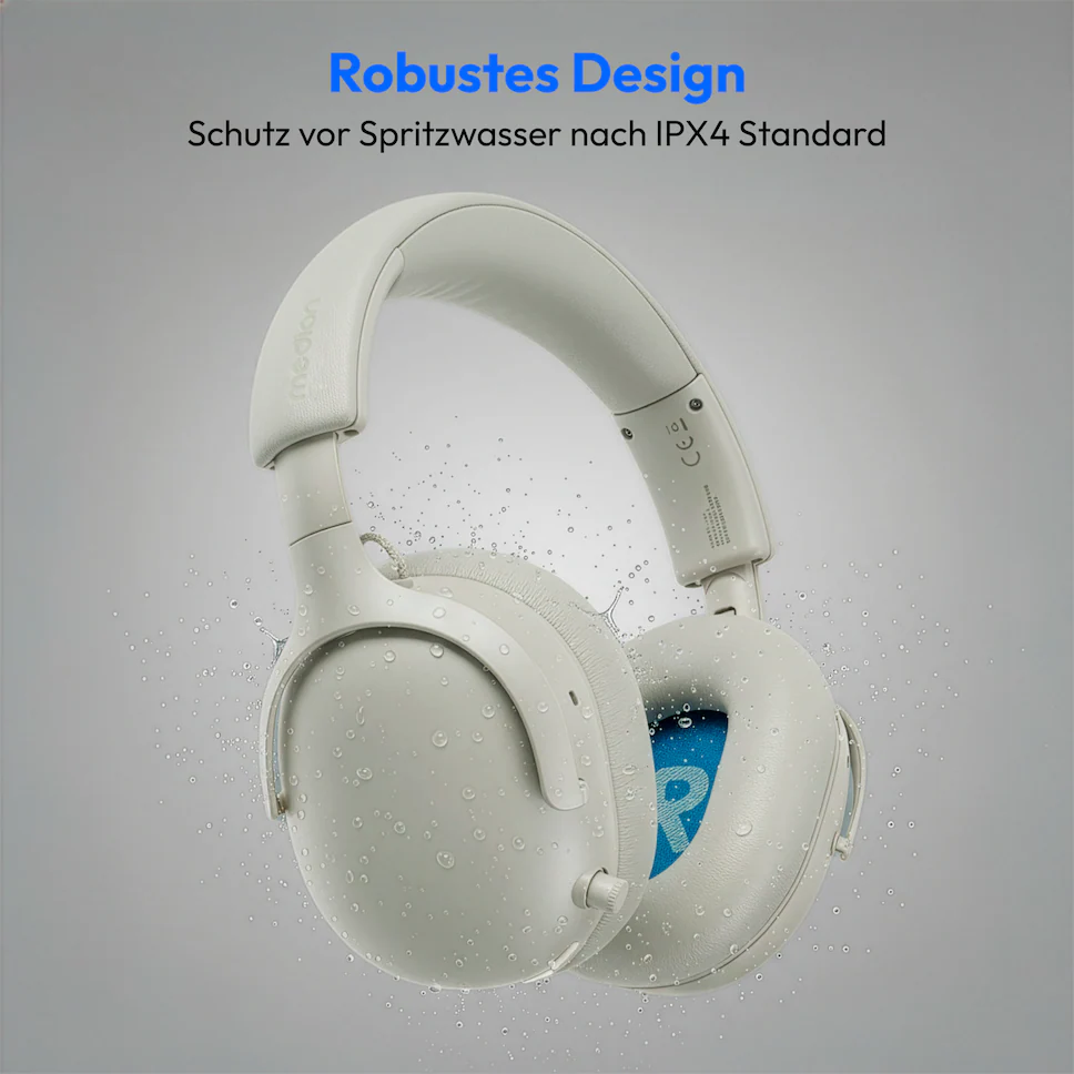 Kufje pa kabllo Medion LIFE HX-1 Plus - Bezhë - Figura 4