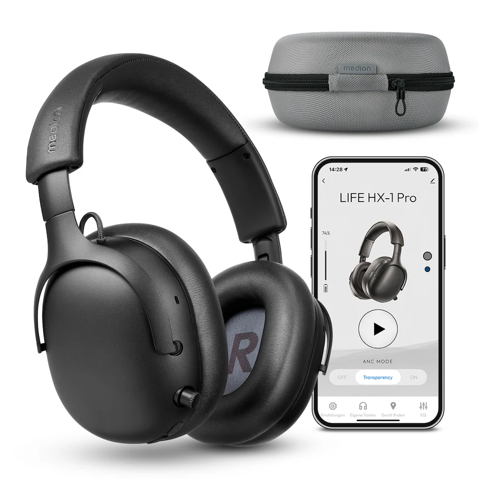 Kufje pa kabllo Medion LIFE HX-1 Pro - Gri - Figura 2
