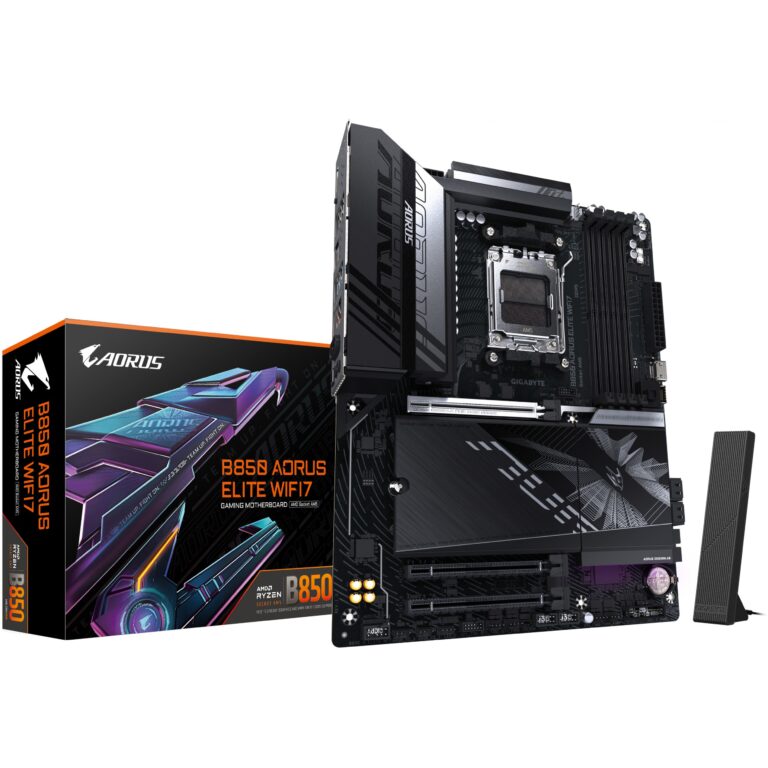 Pllakë Amë MB AMD Gigabyte B850 A ELITE WF7 / AMD Socket AM5 / DDR5 / ATX