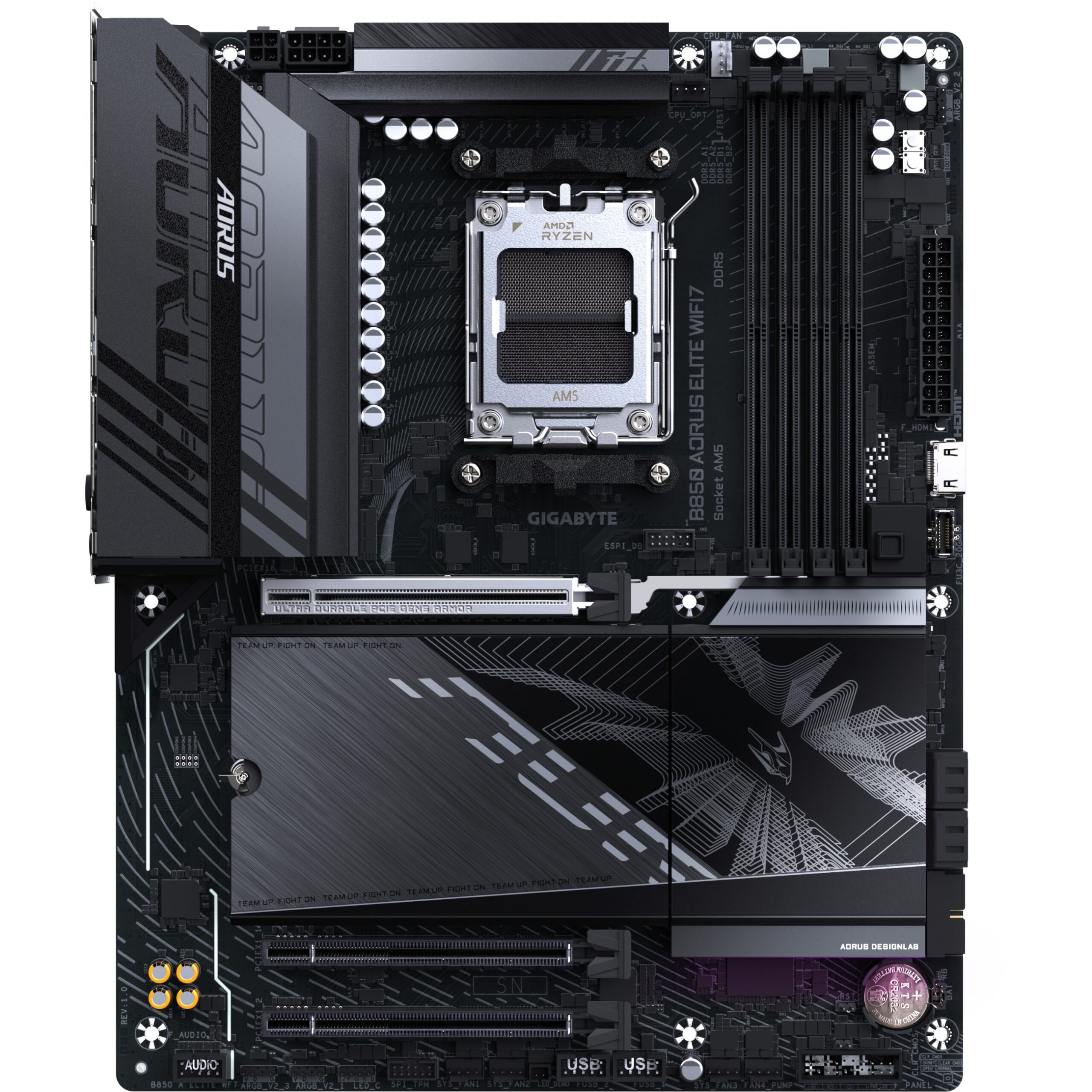 Pllakë Amë MB AMD Gigabyte B850 A ELITE WF7 / AMD Socket AM5 / DDR5 / ATX - Figura 2