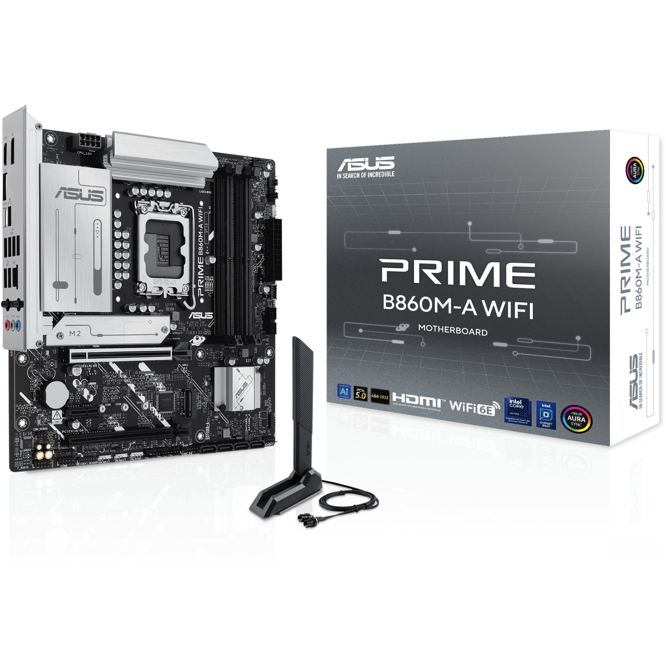 Pllakë Amë MB Intel LGA1851 ASUS PRIME B860M-A WIFI