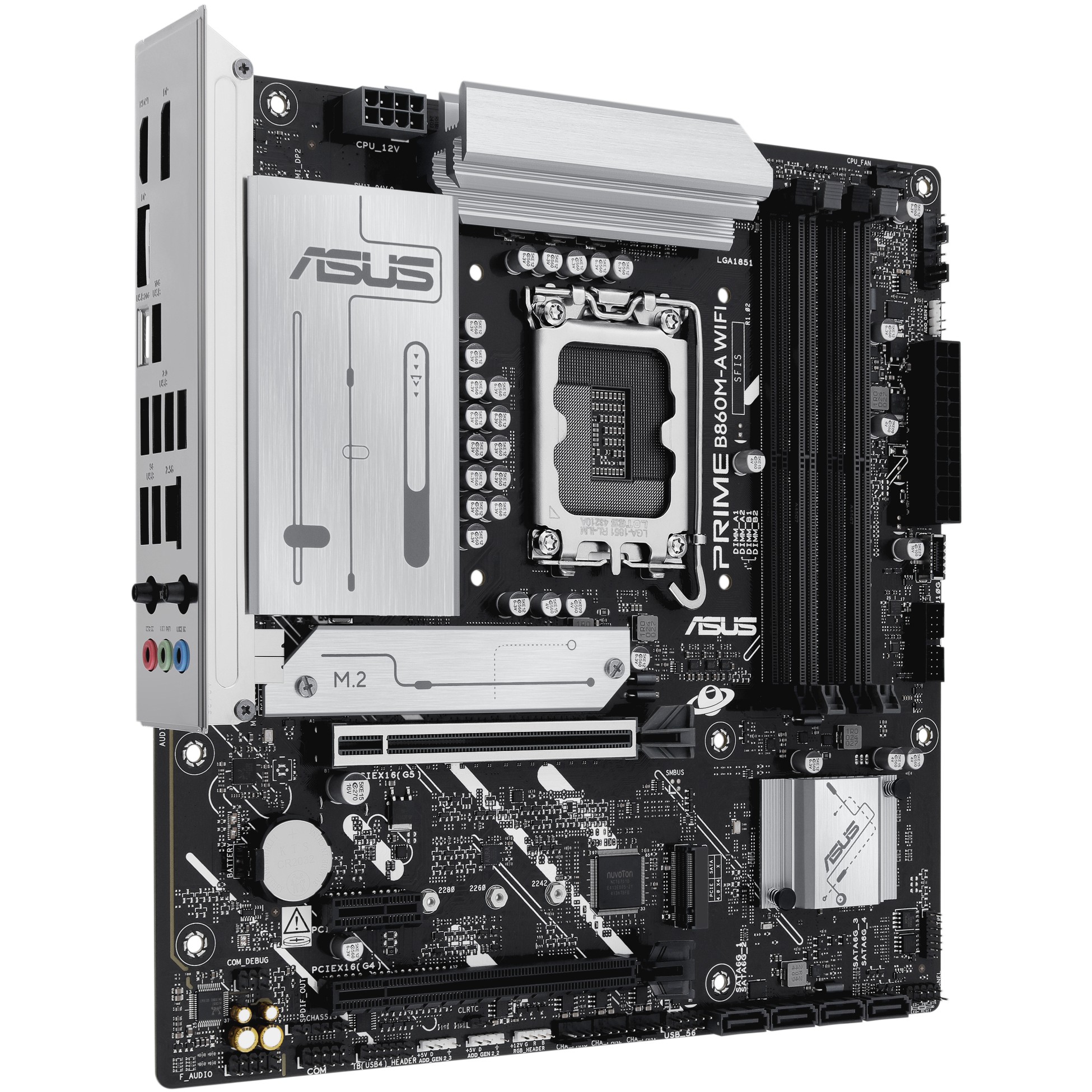 Pllakë Amë MB Intel LGA1851 ASUS PRIME B860M-A WIFI - Figura 3