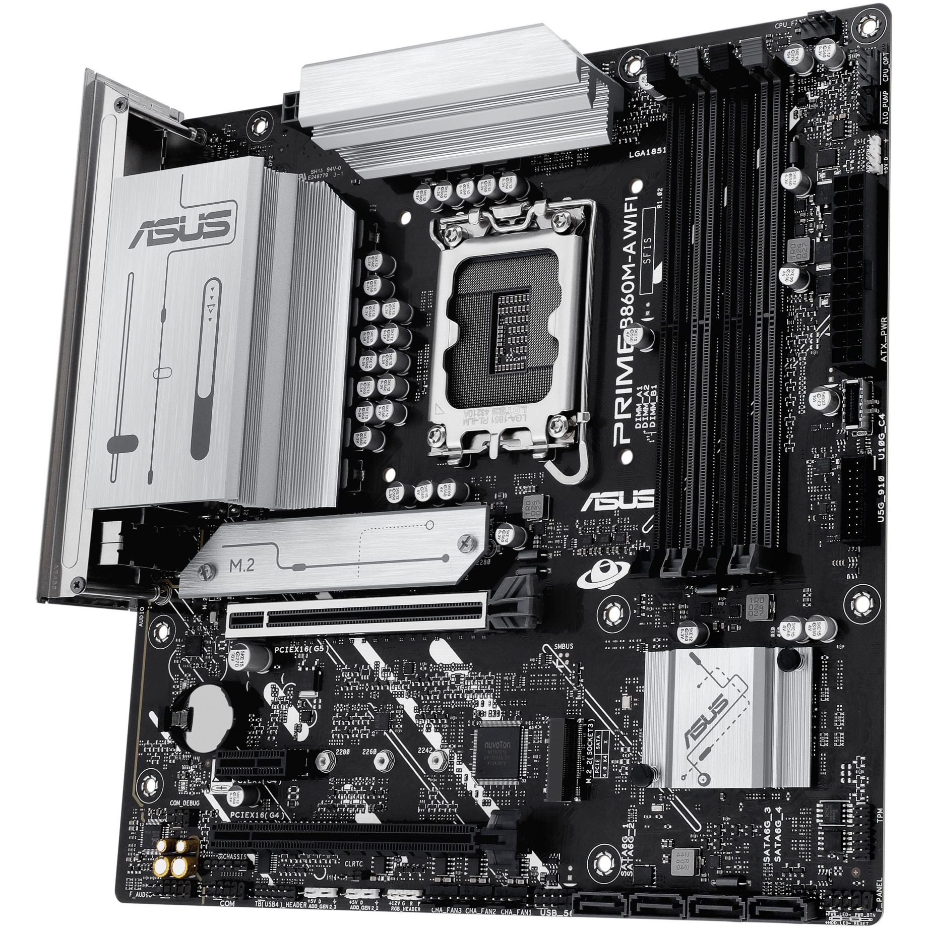 Pllakë Amë MB Intel LGA1851 ASUS PRIME B860M-A WIFI - Figura 5