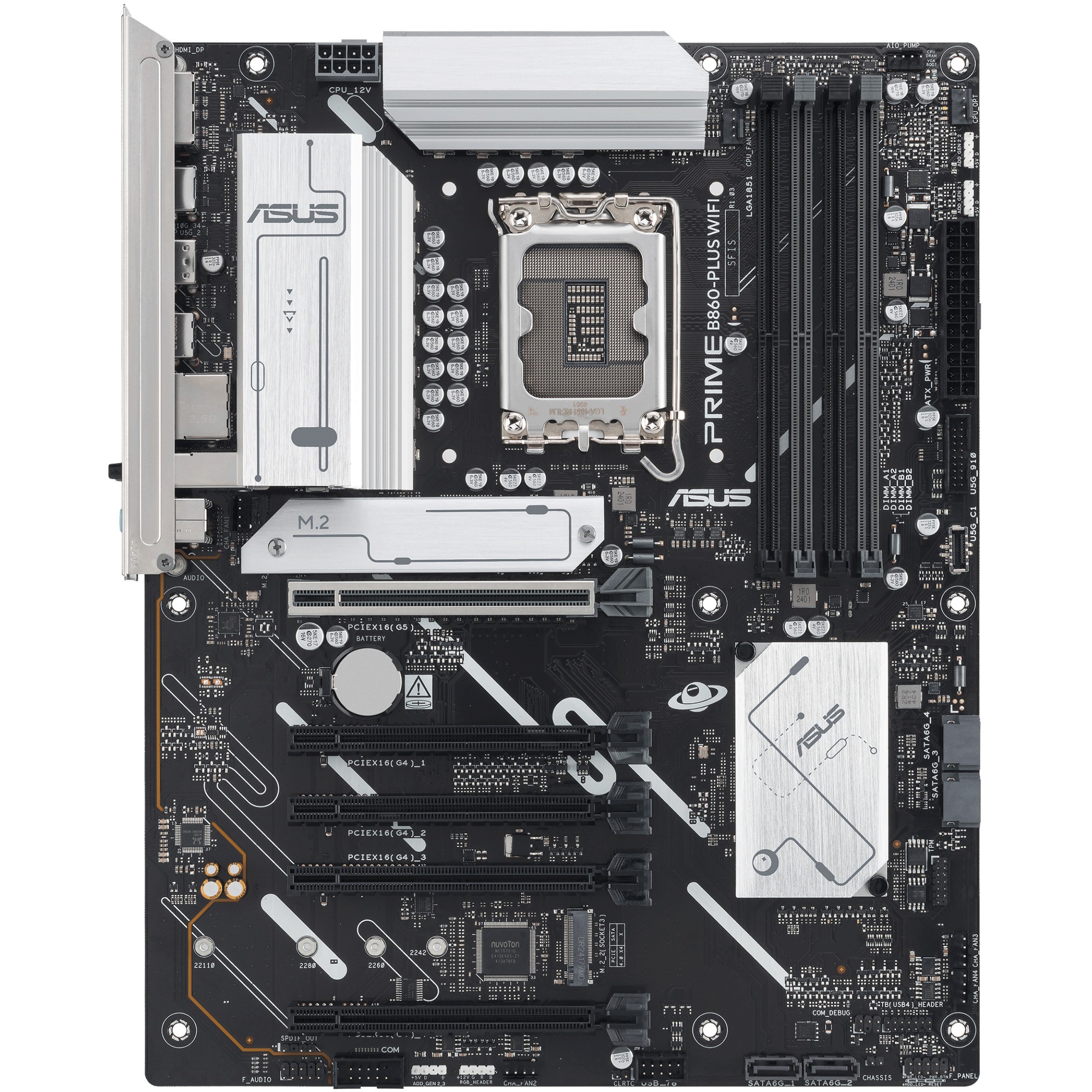 Pllakë Amë MB Intel LGA1851 ASUS PRIME B860-PLUS WIFI - Figura 2