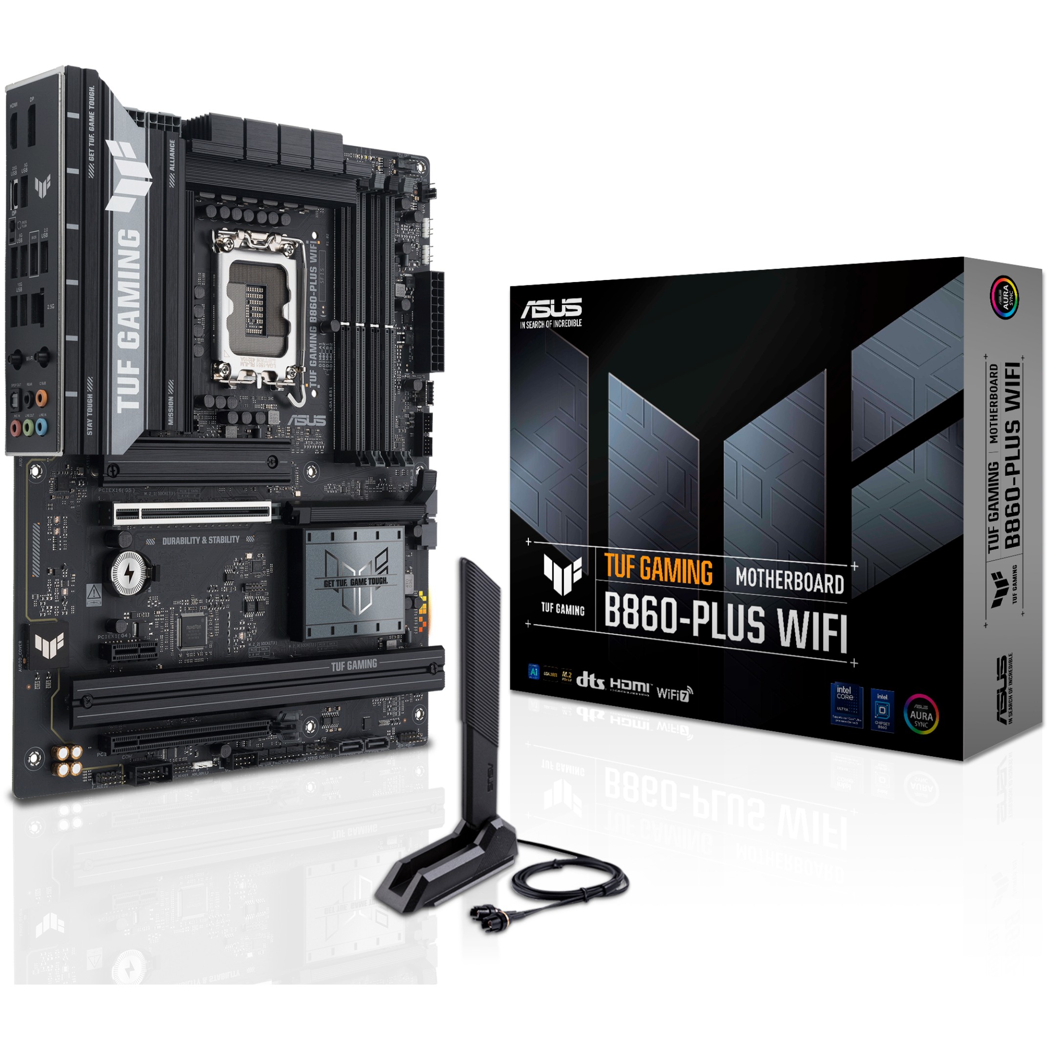 Pllakë Amë MB Intel LGA1851 ASUS TUF GAMING B860-PLUS WIFI