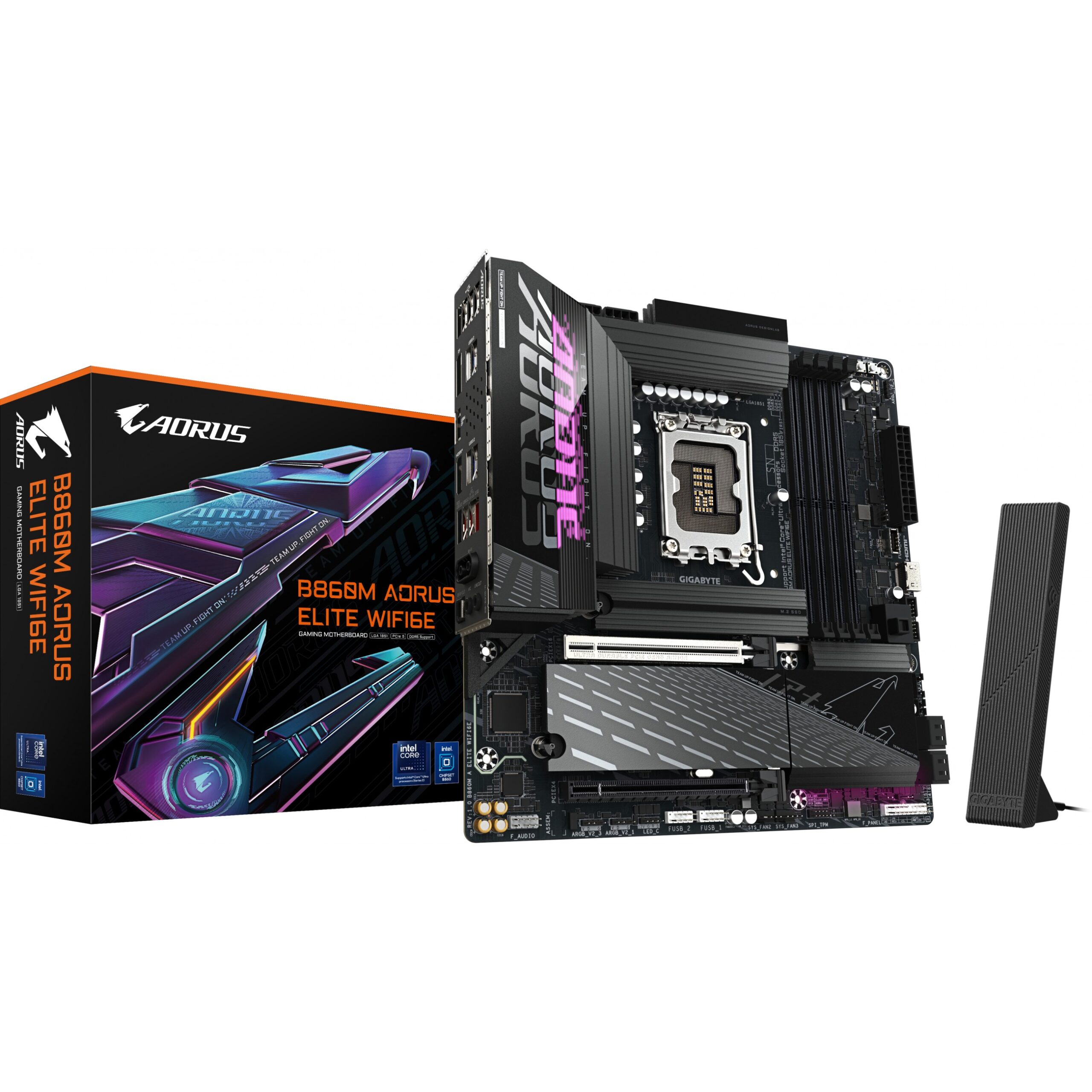 Pllakë Amë MB Intel LGA1851 Gigabyte B860M AORUS ELITE WIFI6E