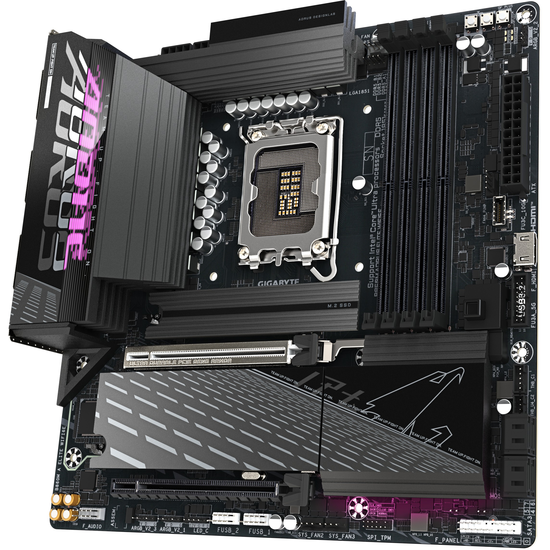 Pllakë Amë MB Intel LGA1851 Gigabyte B860M AORUS ELITE WIFI6E - Figura 4
